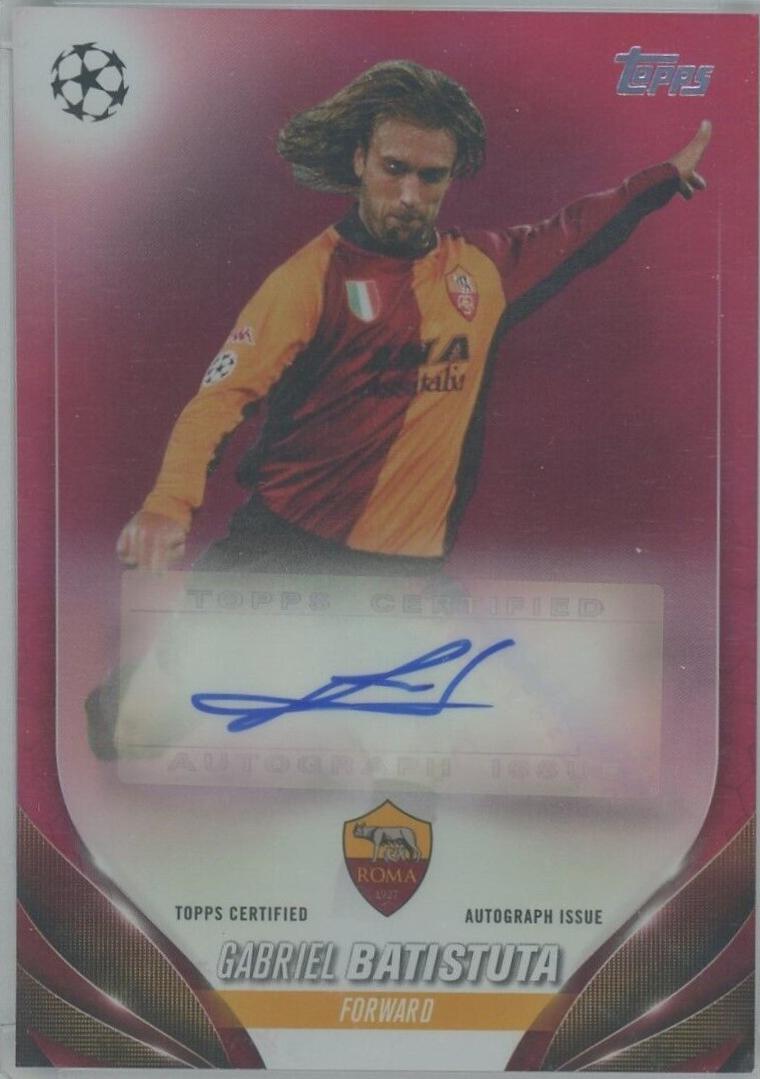 Gabriel Batistuta [Red Foilboard] #A-GB