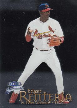 Edgar Renteria #105 Baseball Cards 1999 Fleer Brilliants