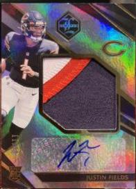 Justin Fields [Patch Autograph Holographic Spotlight] #146