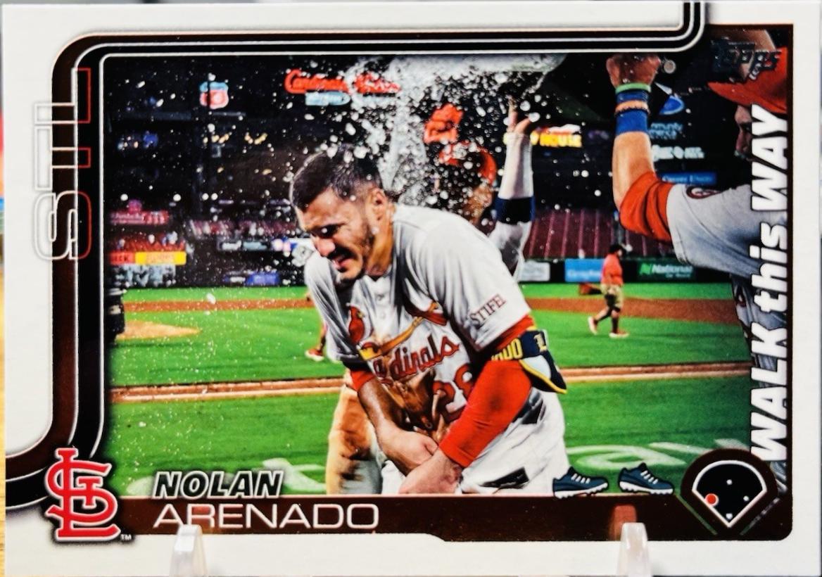 Nolan Arenado #WTW-37 Baseball Cards 2025 Topps Celebration Mega Box Walk This Way