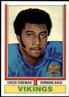 Chuck Foreman #28 Football Cards 2001 Topps Archives