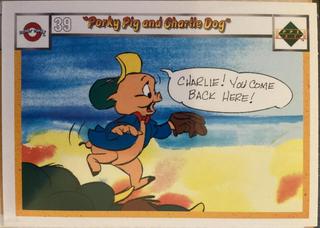 Porky Pig and Charlie Dog