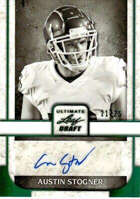 Austin Stogner #PA-AS2 Football Cards 2022 Leaf Ultimate Draft Portrait Autographs