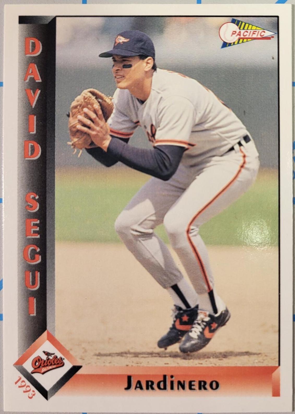 David Segui #25 Baseball Cards 1993 Pacific Spanish