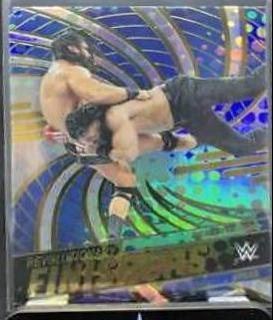 Roman Reigns #9 Wrestling Cards 2023 Panini Revolution WWE Revolutionary Finishers