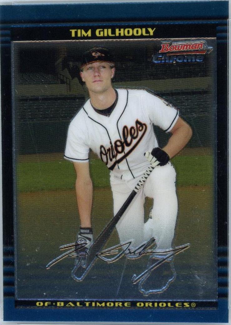 Tim Gilhooly #56 2002 Bowman Chrome Draft Picks Baseball