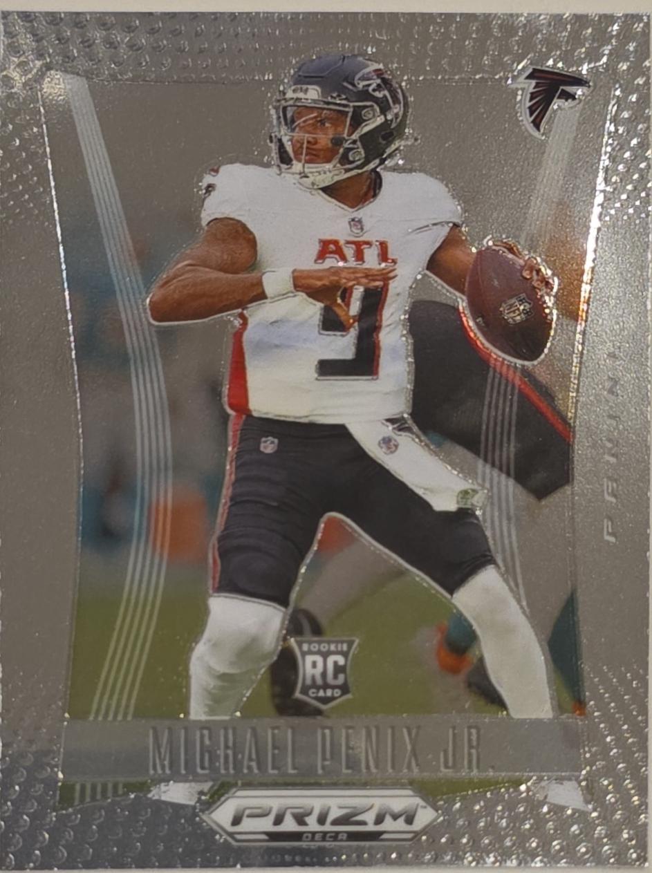 Michael Penix Jr. #16 Football Cards 2024 Panini Prizm Deca
