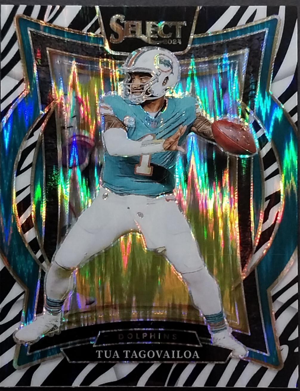 2024 Tua Tagovailoa [Zebra Prizm] #99
