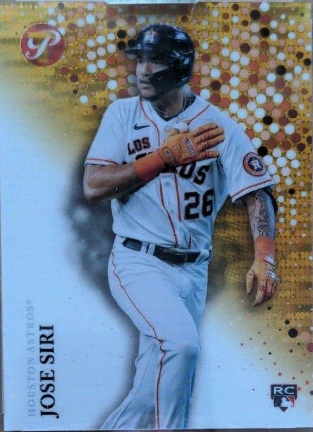 Jose Siri [Encased Gold Refractor] #259
