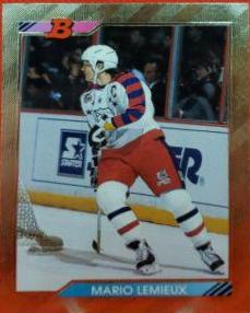 Mario Lemieux #233 1992-93 Bowman Hockey