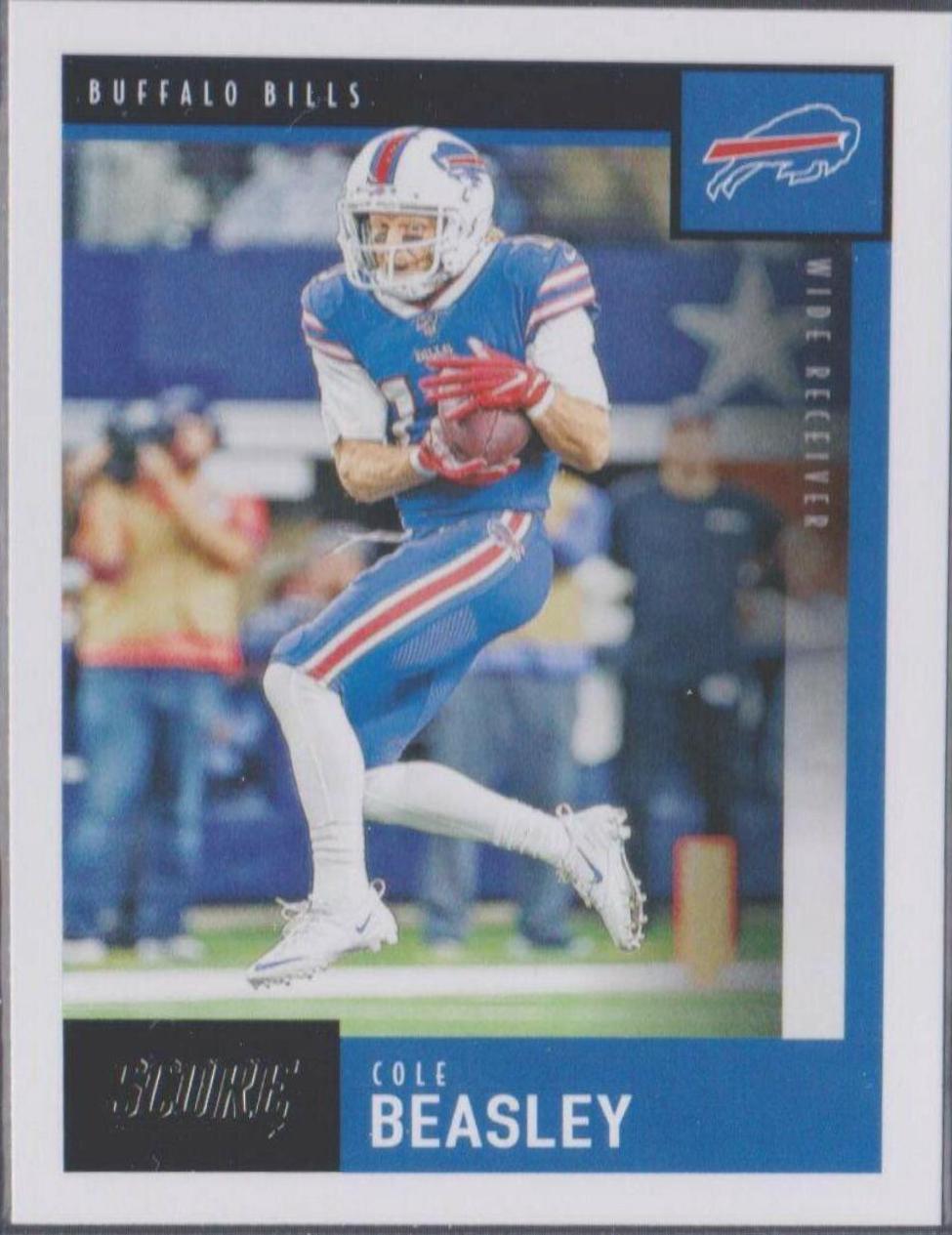 Cole Beasley #2 Football Cards 2020 Panini Score