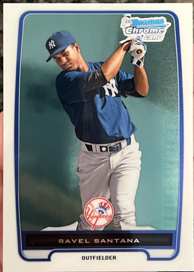 Ravel Santana #BCP121 2012 Bowman Chrome Baseball Prospects