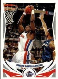 Ben Wallace #9 Basketball Cards 2004 Topps