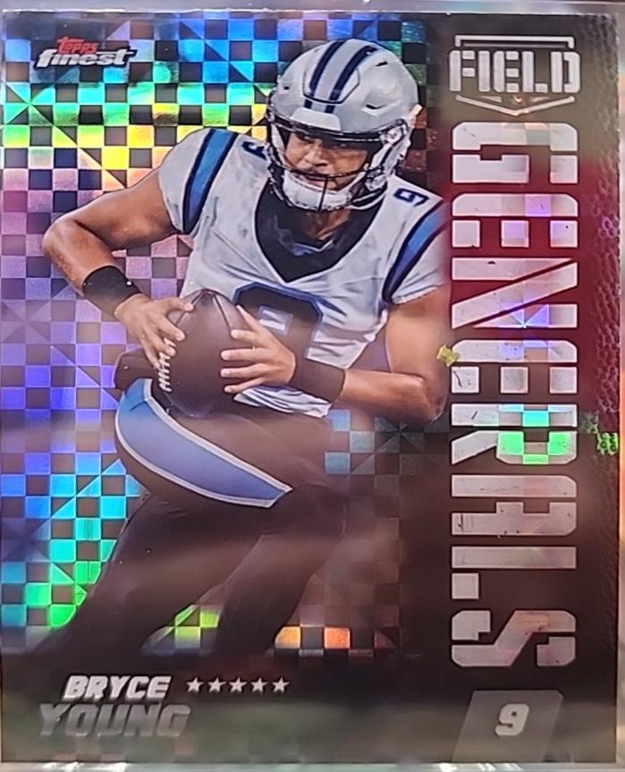 Bryce Young #FG-25 Football Cards 2024 Topps Finest Field Generals