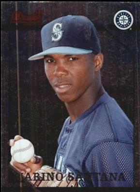Marino Santana #198 Baseball Cards 1996 Bowman