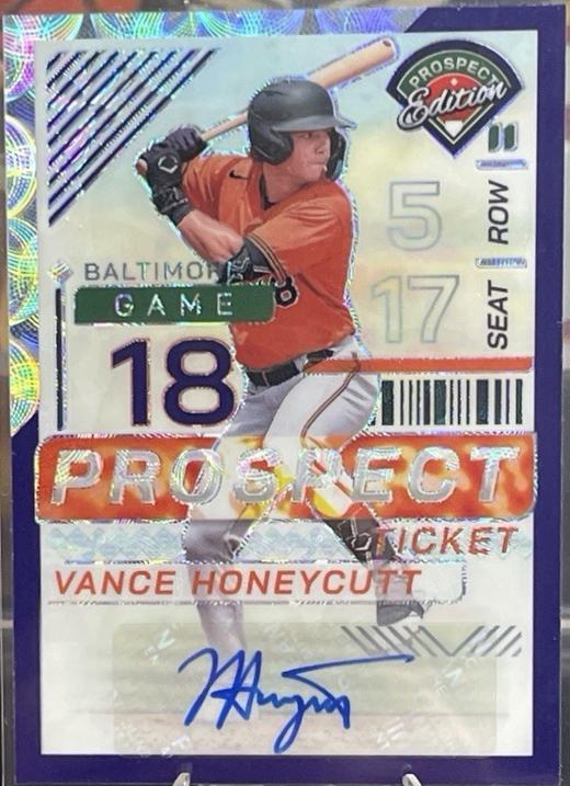 Vance Honeycutt [Purple Scope Holo Ticket Signature] #160