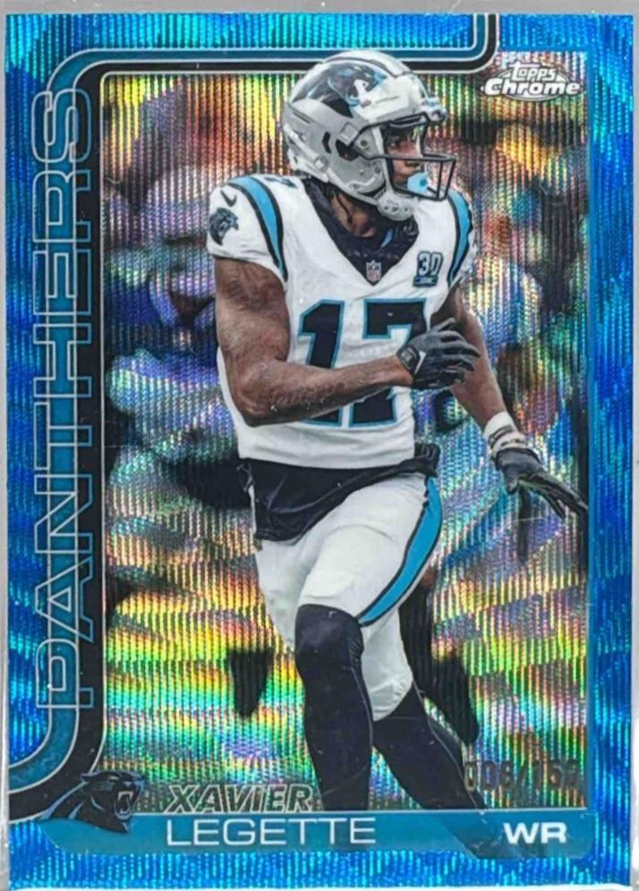 Xavier Legette [Blue Wave Refractor] #38