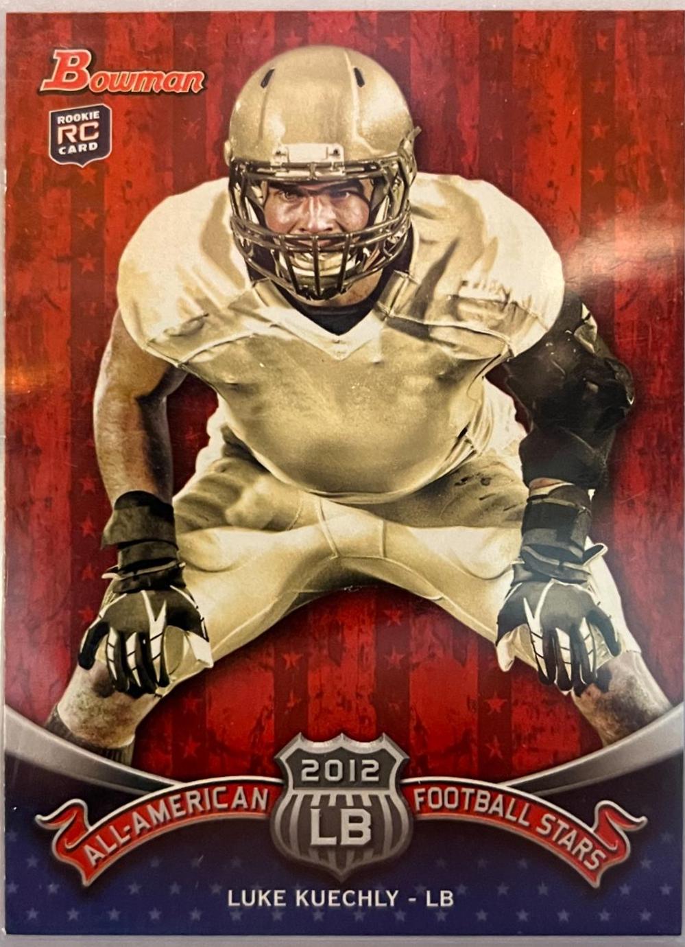 Luke Kuechly #BAA-LK Football Cards 2012 Bowman All-American Football Stars