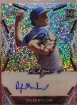Dylan MacLean #BA-DML 2020 Leaf Flash Autographs Baseball