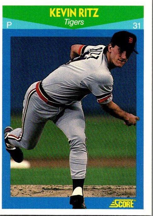 Kevin Ritz #11 Baseball Cards 1990 Score Rising Stars