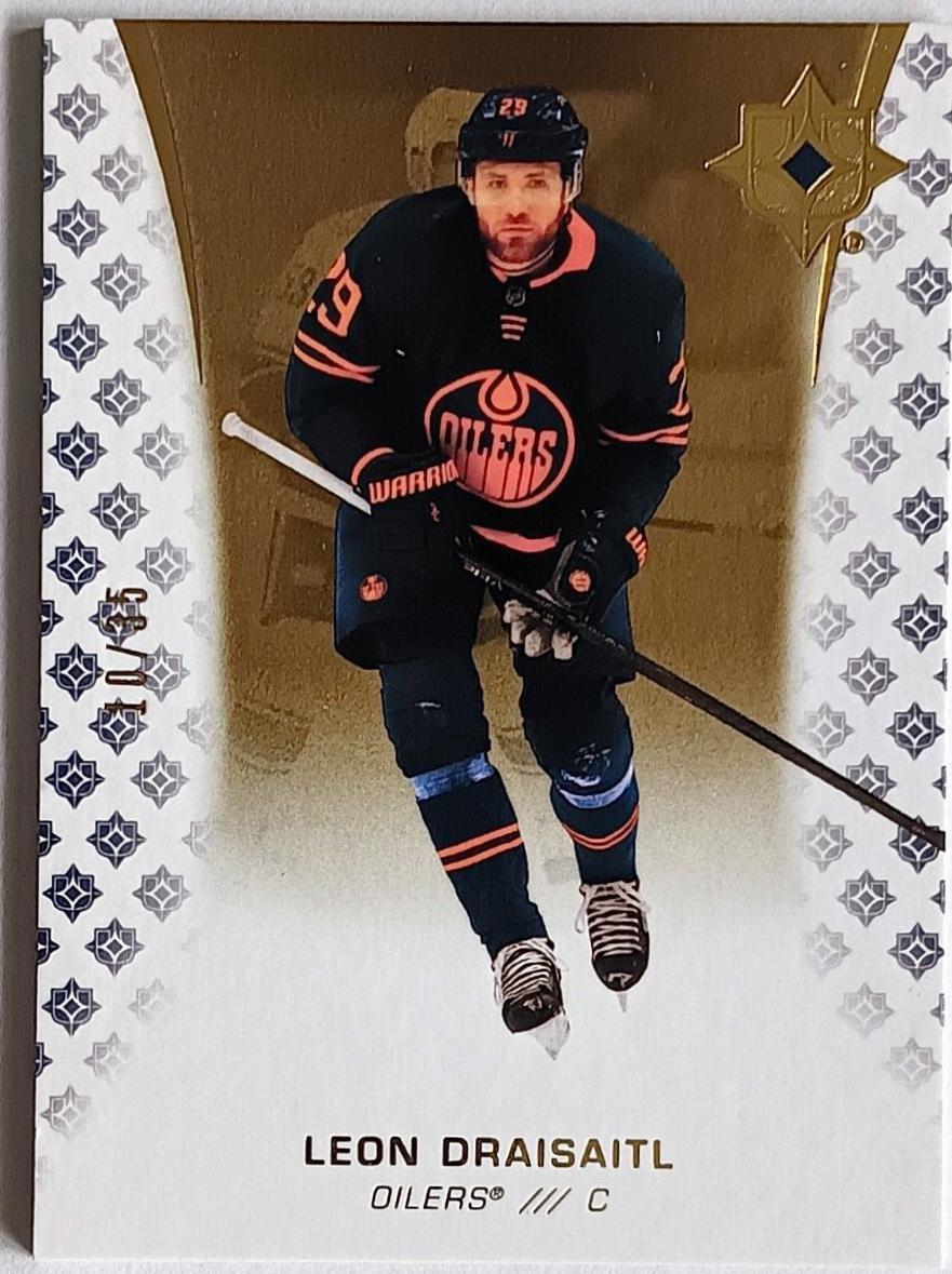 Leon Draisaitl #10 2020 Ultimate Collection Hockey