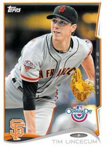 Tim Lincecum #125 2014 Topps Opening Day Baseball