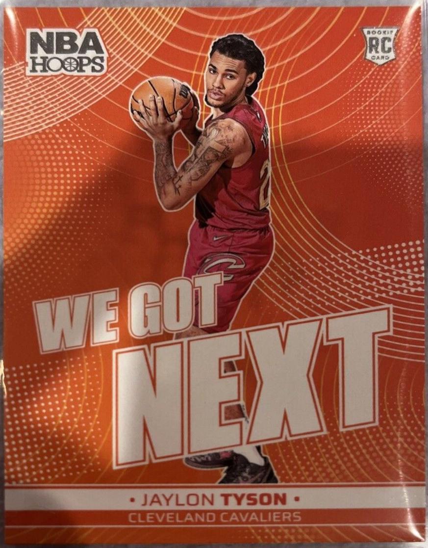 Jaylon Tyson #25 Basketball Cards 2024 Panini NBA Hoops We Got Next