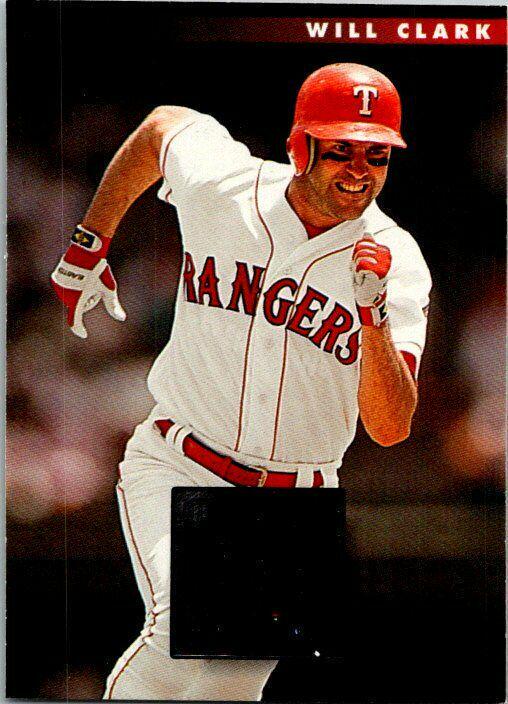 Will Clark #20 Baseball Cards 1996 Panini Donruss