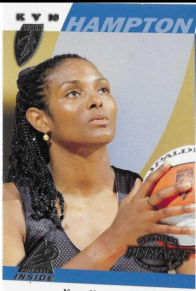 Kym Hampton #27 1997 Pinnacle Inside WNBA