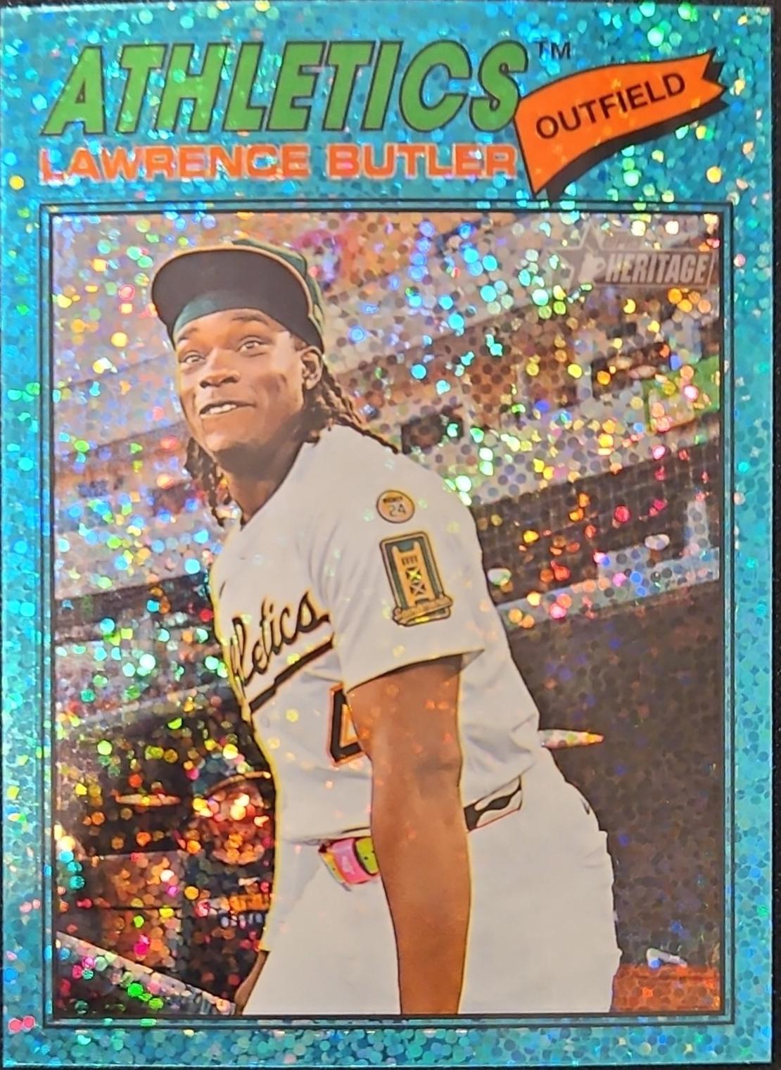 Lawrence Butler [Burgundy Sparkle Chrome] #94