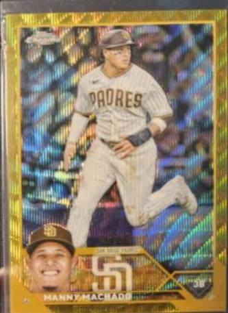 Manny Machado [Gold Wave] #124