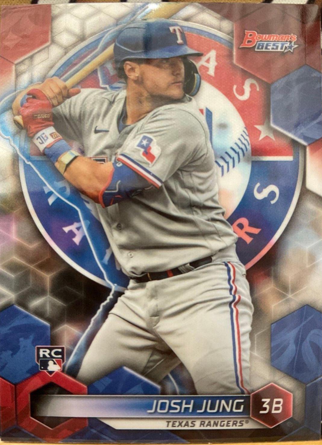 Josh Jung #60 Baseball Cards 2023 Bowman's Best