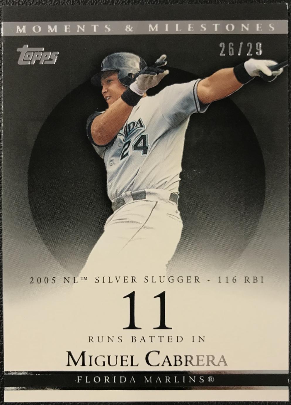 Miguel Cabrera [47 RBI] #110