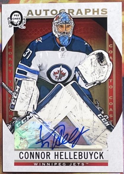 Connor Hellebuyck #83 Hockey Cards 2018 O-Pee-Chee Coast-to-Coast Autographs