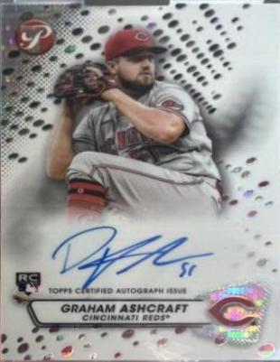 Graham Ashcraft #PA-GA Baseball Cards 2023 Topps Pristine Autographs