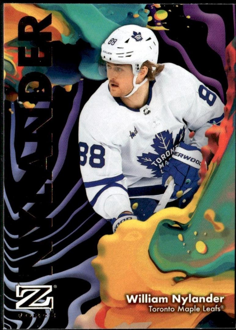 William Nylander #24 2024 Skybox Metal Universe Z Force Hockey
