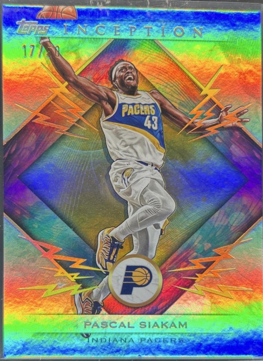 2025 Topps Inception Pascal Siakam [Gold] #26 card