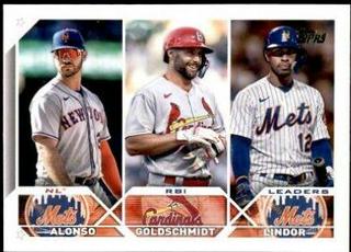 Paul Goldschmidt, Pete Alonso, Francisco Lindor