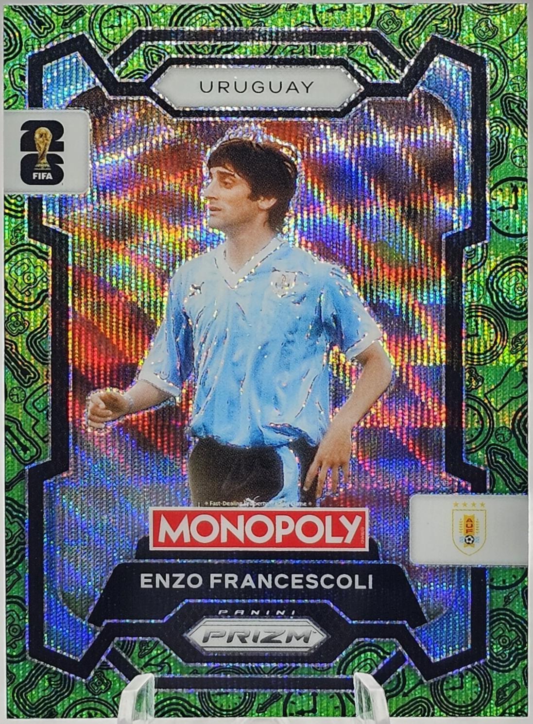 Enzo Francescoli [Four Corners Green Wave] #69