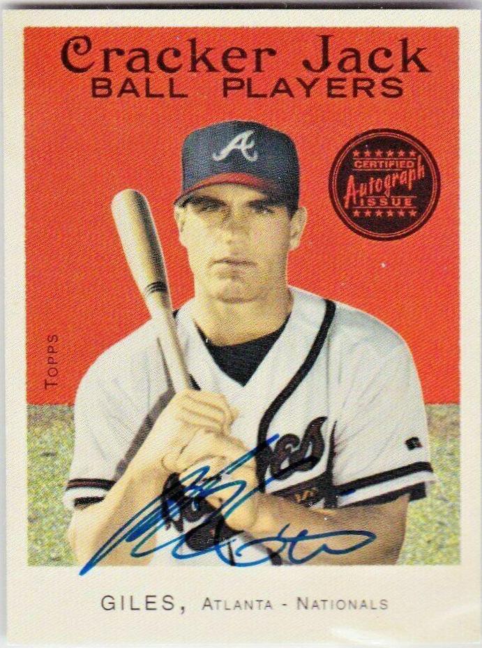 Marcus Giles [Mini Autograph] #165