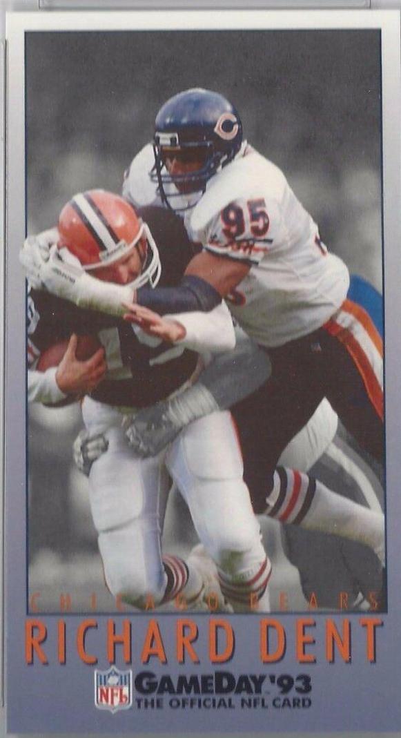 Richard Dent #95 1993 Fleer Gameday Football
