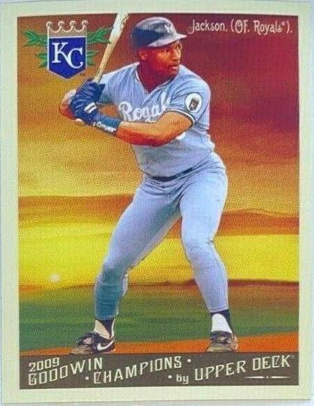 Bo Jackson #18 Baseball Cards 2009 Goodwin Champions
