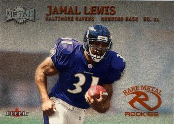 Jamal Lewis #268 Football Cards 2000 Metal