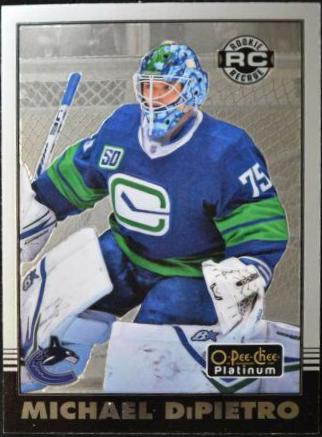 Michael DiPietro #R-58 Hockey Cards 2020 O Pee Chee Platinum Retro