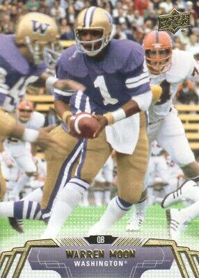 Warren Moon #11 Football Cards 2014 Upper Deck