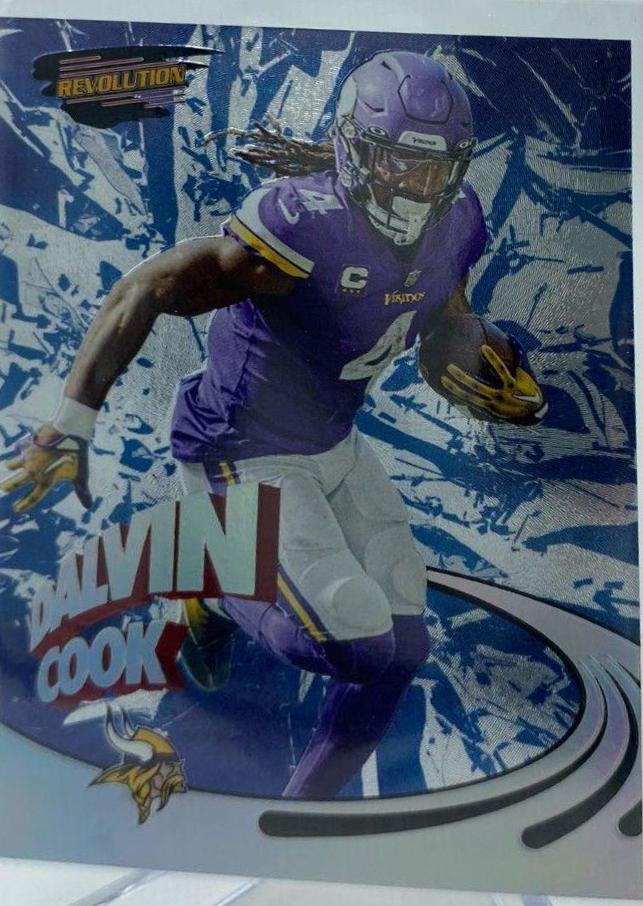 Dalvin Cook #PR-14 Football Cards 2022 Panini Zenith Pacific Revolution