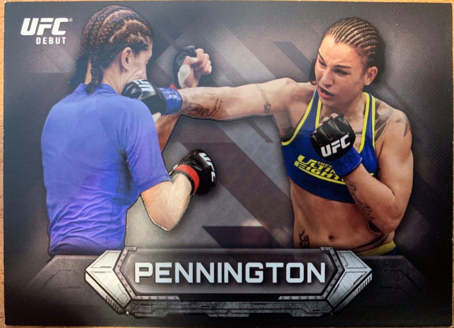 Raquel Pennington #10 Ufc Cards 2014 Topps UFC Knockout