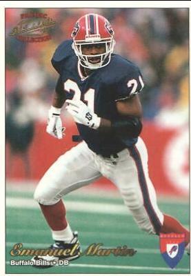 Emanuel Martin #39 Football Cards 1997 Pacific Philadelphia