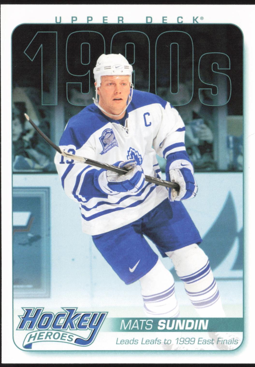 Mats Sundin #HH54 2013 Upper Deck Hockey Heroes