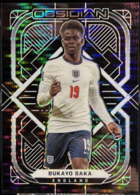Bukayo Saka [Electric Etch White Pulsar] #108 Prices | 2021 Panini